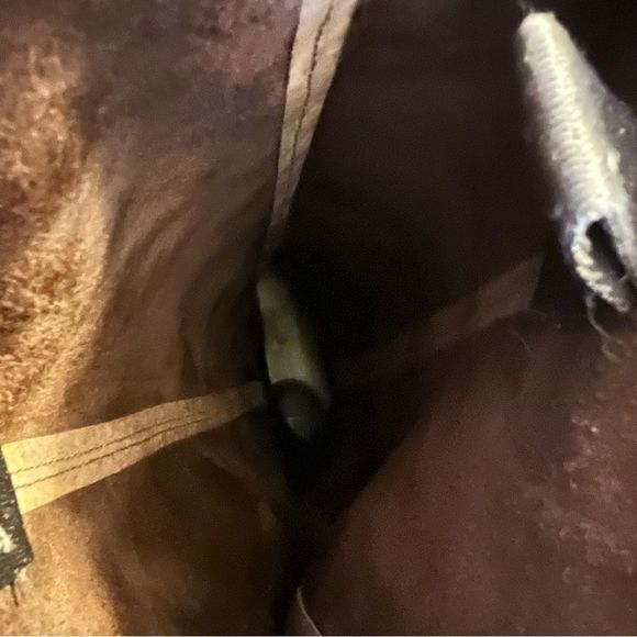 Frye Cindy Slouch Brown Boots Size 7.5 , leather is so soft!! - Picture 9 of 16